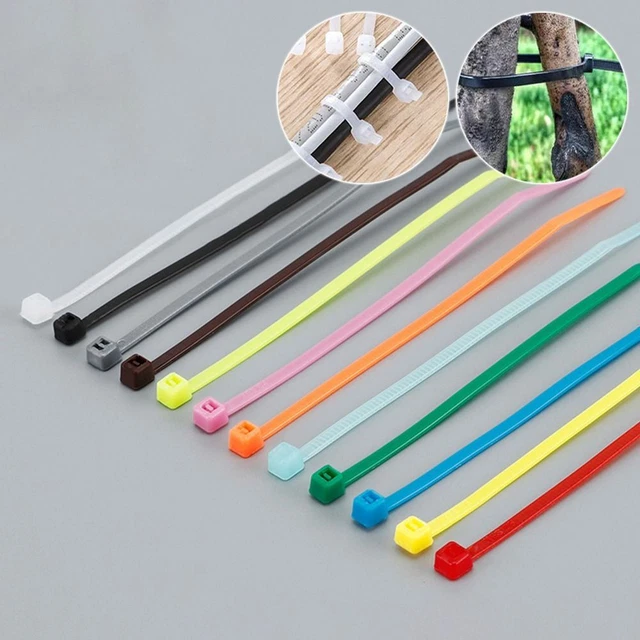 DIY Wickel gurte Kabelbinder Selbst verriegelung Gebündelt Kabel gurt