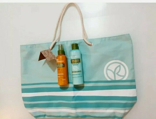 YVES ROCHER SPRAY COFFRET SPRAY Fps 30 + LAIT APRÈS-SOLEIL + SAC DE PLAGE