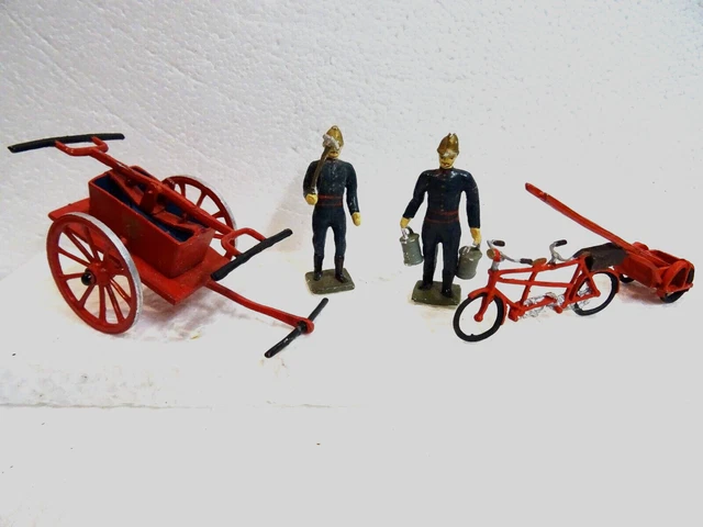 PLOMB CBG-MIGNOT 2 POMPIERS AVEC DEROULEURS + VELO + BORNE BB2