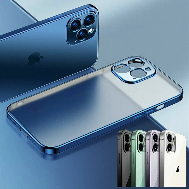 Matte Clear Case For iPhone 13 12 11 Pro Max Mini XS X MAX XR 8 7-SE Shockproof