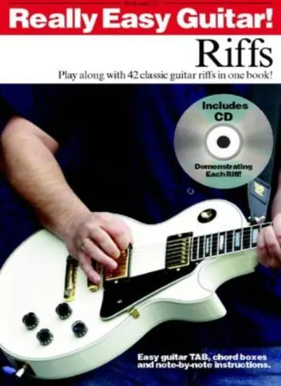 Really Easy Guitar! Riffs Gtr Book/Cd,Various
