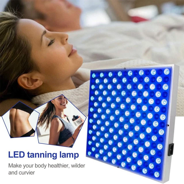 Lámpara de terapia de bronceado 460nm lámpara de bronceado facial azul 100240V para el hogar