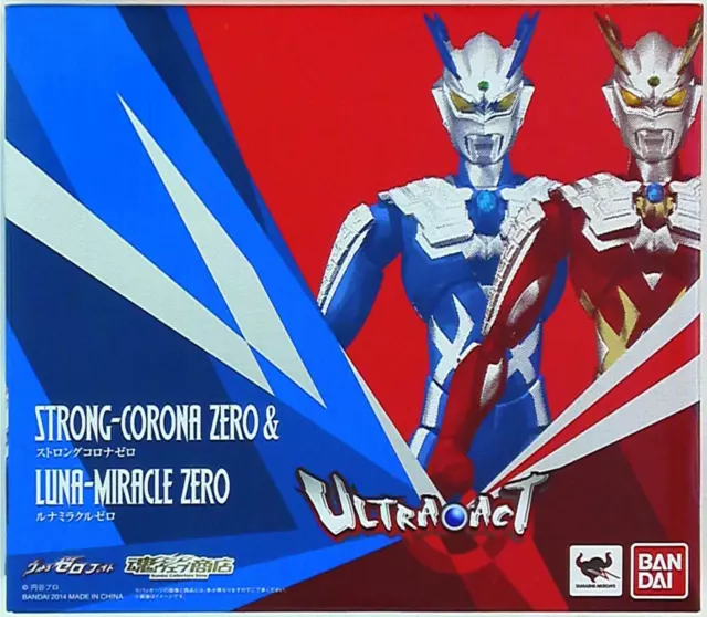 ☣️ NEW Authentic Ultraman Strong Corona Zero & Luna Miracle Zero Ultra Act Banda