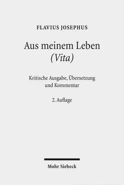 Aus meinem Leben (Vita) | Flavius Josephus | deutsch