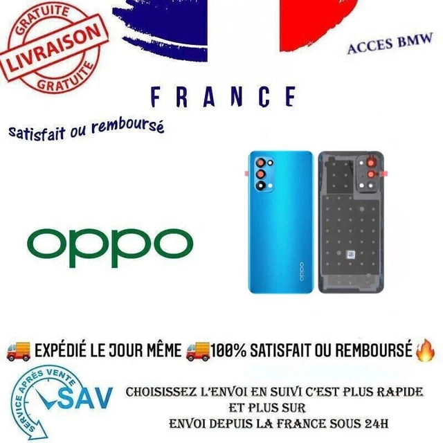 Vitre Arrière Cache Batterie Pour Vivo Y21 V2111 - Bleu - Neuf D'origine