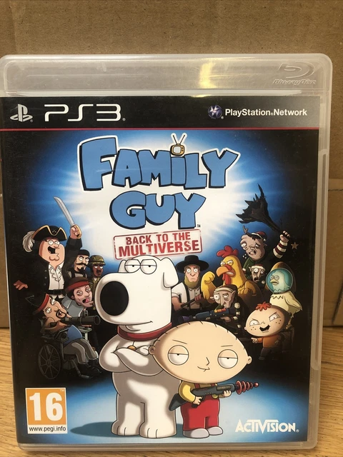 FAMILY GUY BACK To The Multiverse PS3 With Manual £13.99 - PicClick UK