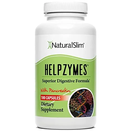 Helpzymes Digestive Enzymes - Superior Digestion Supplements for Gut Health, ...