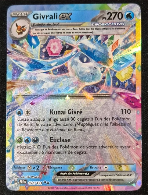 Carte Pokémon Givrali 025/131 Évolutions Prismatiques Français