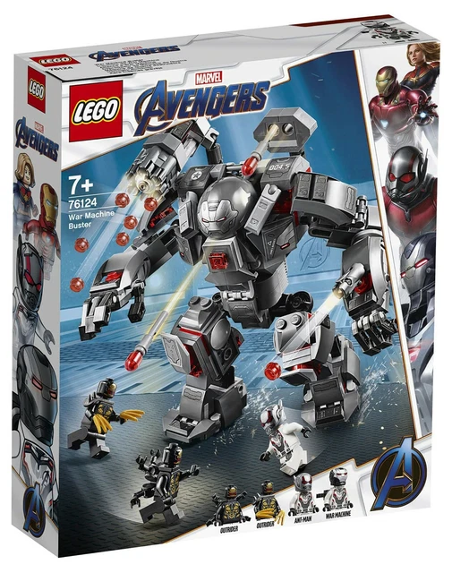 LEGO MARVEL AVENGERS ENDGAME 76124 War Machine Buster Ant Man