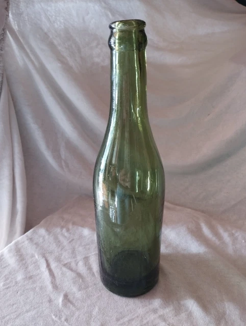 Pot En Verre Damajuana 4L | Style Méditerranéen | Déco Maison Ou Vase | Plusieurs Couleurs Disponibles | Vert Olive