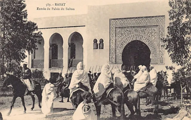 Maroc - RABAT - Entrée du Palais du Sultan