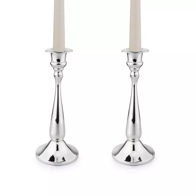 NEW Whitehill Silver Plated Tall Candlestick Set 2pce