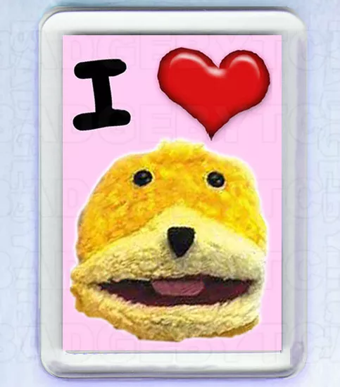 I Love Flat Eric Small Fridge Magnet - Cool!