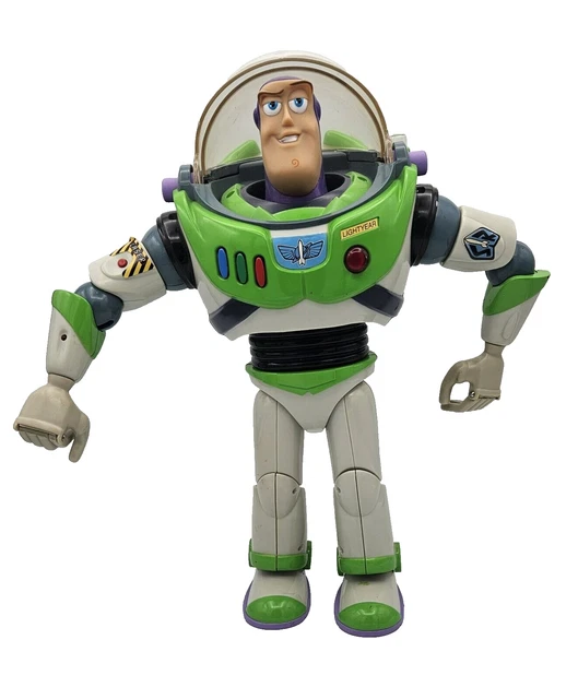 DISNEY PIXAR 12& BUZZ LIGHTYEAR Toy Story Talking Action Figure Fully