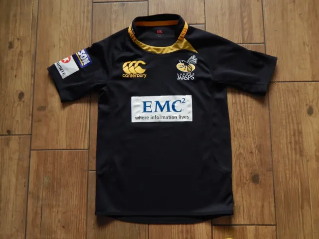 London Wasps Rugby Union Jersey Shirt , Womens Size 8