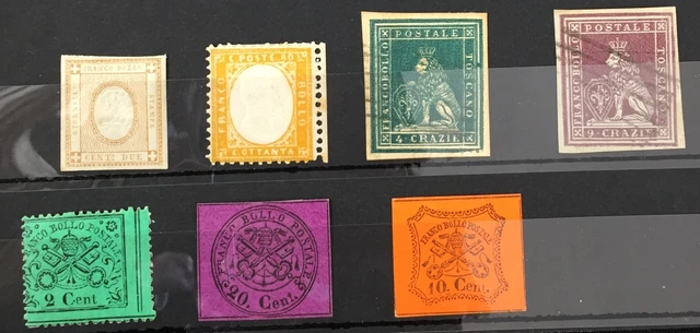 ITALY States M&U +Fillers (7 Items)  TK1915s