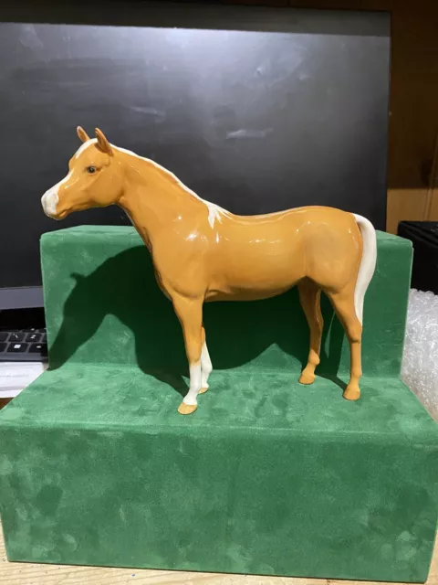 BESWICK HORSE THE ARAB BAHRAM Palomino GLOSS MODEL No. 1771