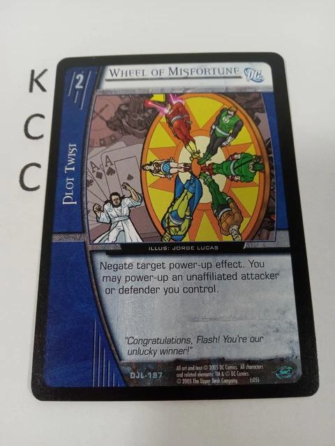 VS. System TCG DC Wheel of Misfortune DJL-197