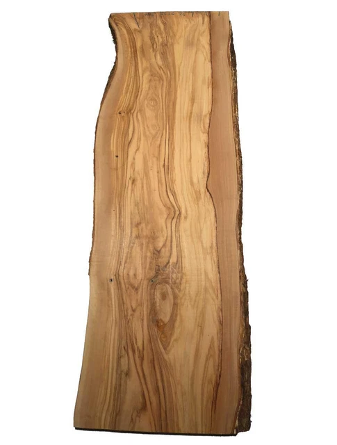 Bois D'Olivier Brett Olivier Bois 105x33-36cm x 24mm