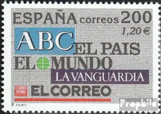 España 3599 (completa edición) nuevo con goma original 2000 espana