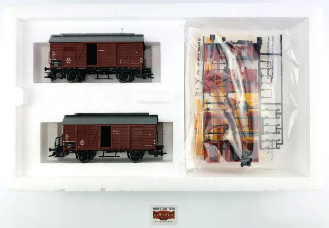 Jm294 - Märklin H0 48791 - Set Mit 2 Güterwagen „Stückgutverkehr“