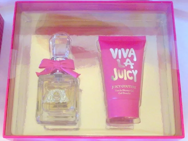 Viva la Juicy Perfume Spray + Shower Gel Juicy Couture EDP Gift Set Sealed Box