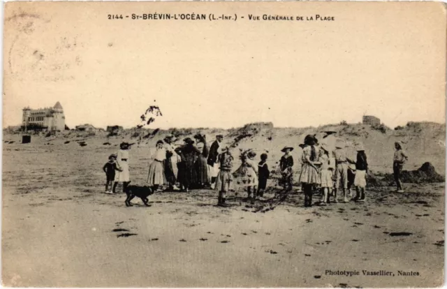 CPA St-Brevin l'Ocean Vue generale de la Plage FRANCE (1370043)