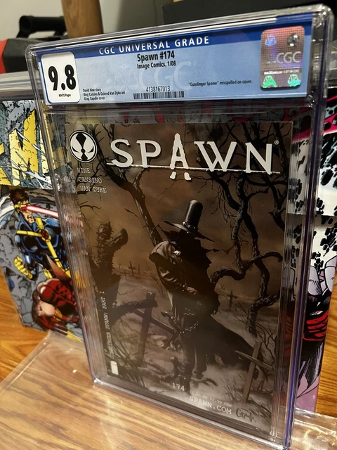 CGC 9.8 Spawn #174 1st Appearance Of Gunslinger Spawn