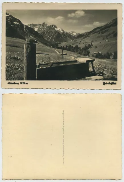 66220 - Mittelberg - real photo - old postcard