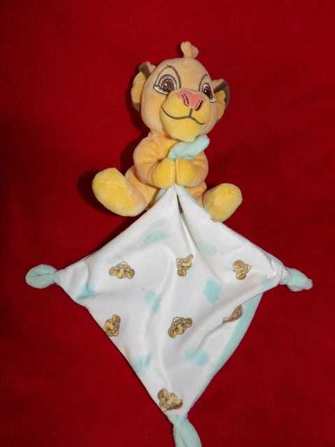 Doudou Mouchoir Simba roi lion DISNEY BABY Nicotoy  Etat Neuf