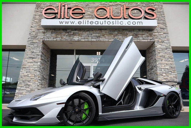 2020 Lamborghini Aventador SVJ ROADSTER Loaded ONLY 1K MILES Matte Exterior 2020 Lamborghini Aventador SVJ ROADSTER Loaded ONLY 1K MILES Matte Exterior