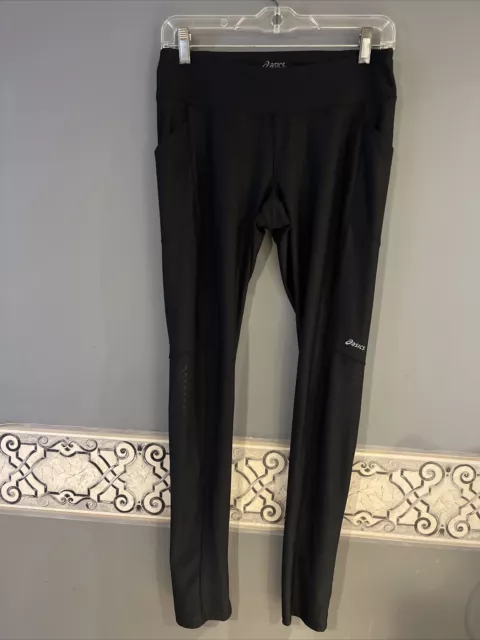 NEW Old Navy Active Balance Leggings Go Dry High Rise Black & Silver Dots  Size S