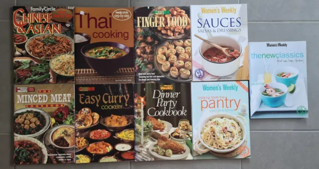 Australian Womens Weekly AWW / Family Circle Cookbooks. Choose One