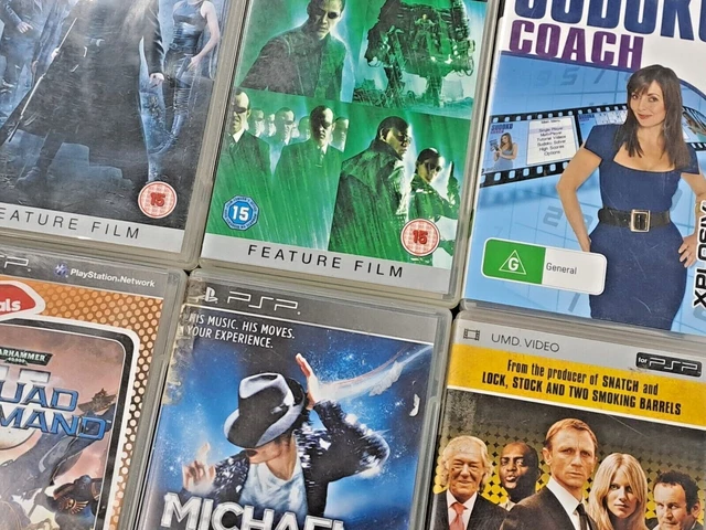 PSP Games and UMD Videos Movies - Pick From List - 10% Off 2nd Buy - Free Post