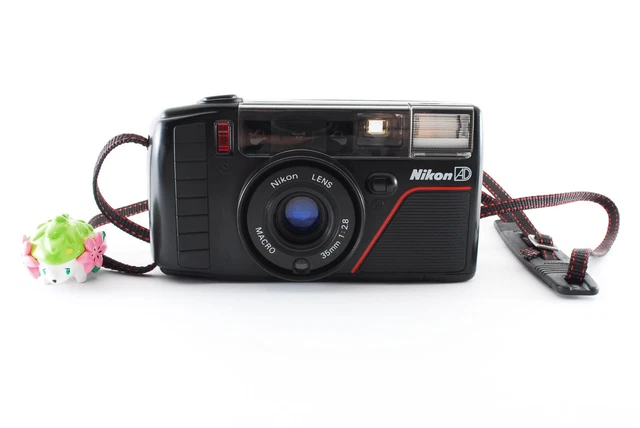 [Excellent+5]Nikon AD3 Pikaichi Point & Shoot 35mm F/2.8 Film Camera From Japan
