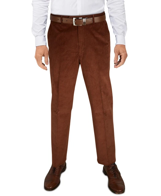 Ralph Lauren Mens Classic Fit Stretch Vicuna Performance Corduroy Pants 36 x 32