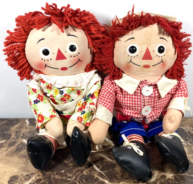 raggedy ann red dress Similar Items to Hand Made Cloth Doll vintage look of the original character List of Raggedy Ann Playsets