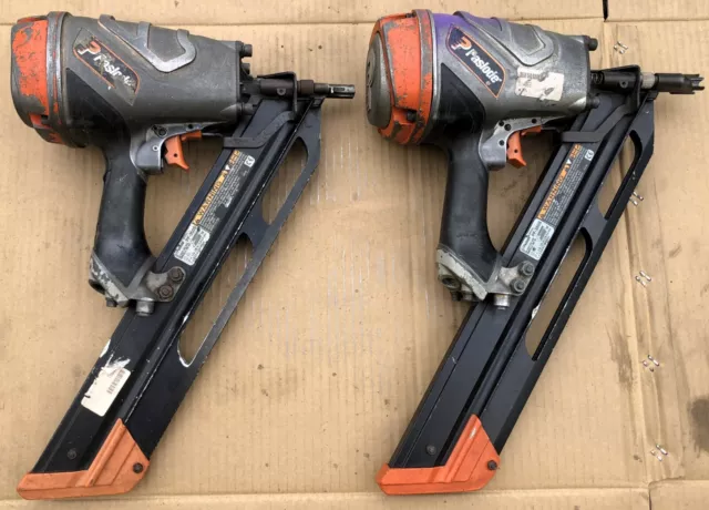 PASLODE PowerMaster Plus PF350S x 2 Framing Nailers FOR PARTS OR REPAIR ONLY