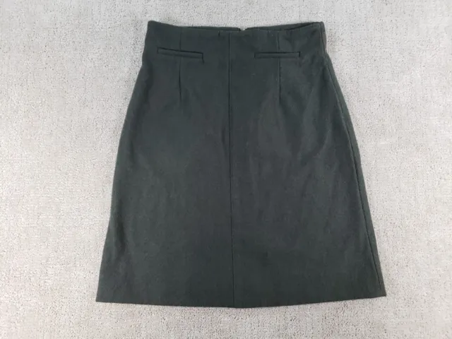 Golden Goose Deluxe Brand Womens Skirt Size XS Green Wool Blend