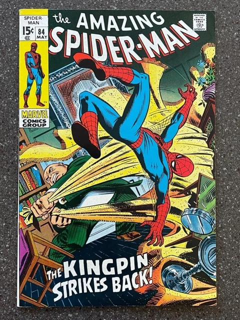 Amazing Spider-Man #84 Kingpin Appearance 1970 Marvel VF