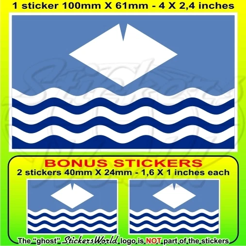 ESSEX County Flagge England Aufkleber – 10,2 Cm Vinyl Bumper Sticker, Wetterfest, Laminiert, Inkl. 2 Bonus-Aufkleber