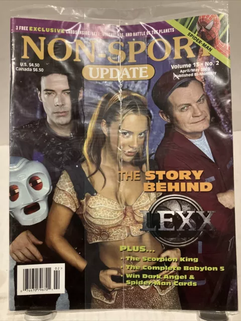 non sport update magazine April 2002