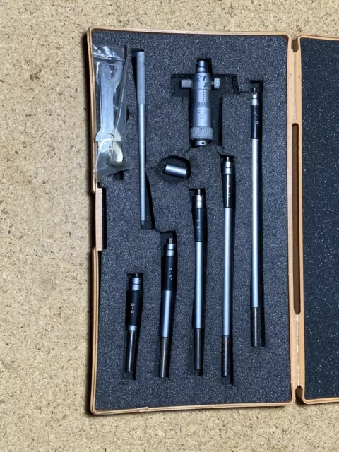 Mitutoyo Inside Micrometer Set