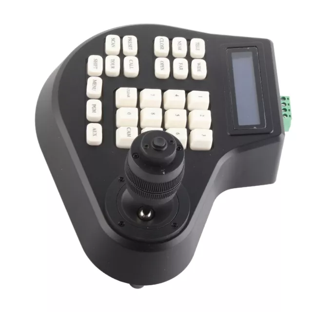 (UK Plug)Mini Analog PTZ Camera Keyboard Wide Application PTZ Camera Controller