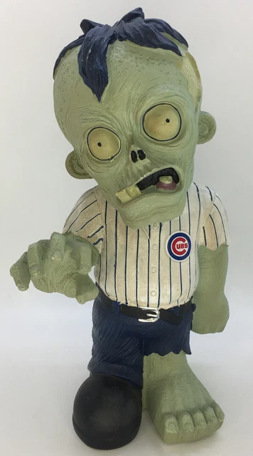Chicago Cubs 8 inch Zombie Gnome Figure Statue FOCO Official MLB Cubs Jersey