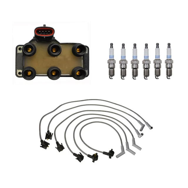 Set Of 4 ISA Ignition Coils And 4 Denso Spark Plugs Compatible With 2002-2006 Toyota Camry LE Sedan 4 Door 3 0l 2995cc V6 Gas Dohc Naturally Aspirated Replacemen - Foto 10