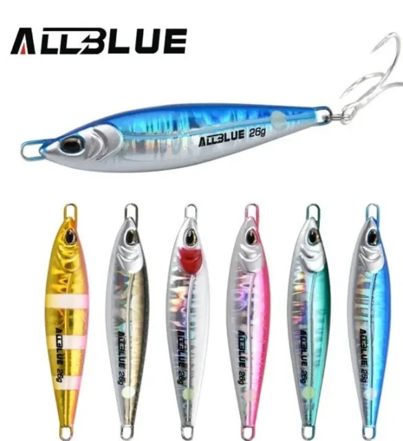 Metal Jig Minnow  Artificiale Spinning Allblue  Pesca Mare