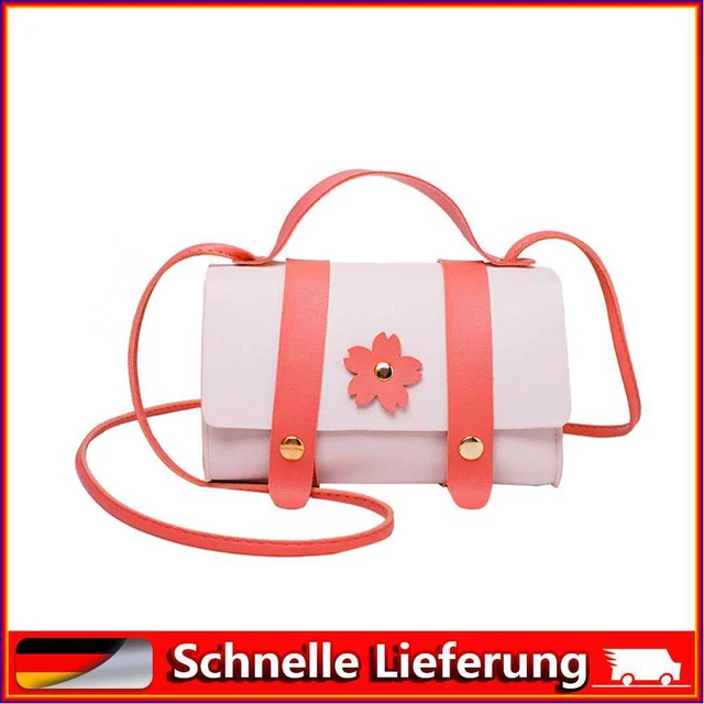 SoeHong Casual Mini Bolso de Mensajero, Moda Mujer Bolso, Rojo,