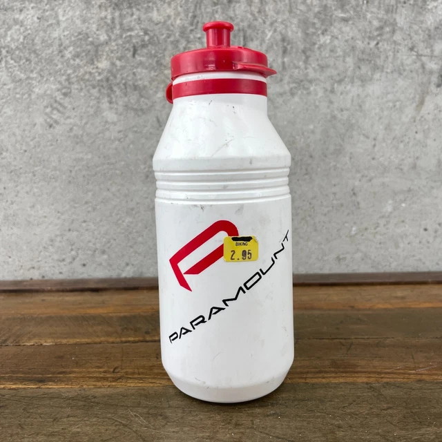 Vintage Schwinn Paramount Water Bottle NOS Red White Stamped USA 1991 91 90s