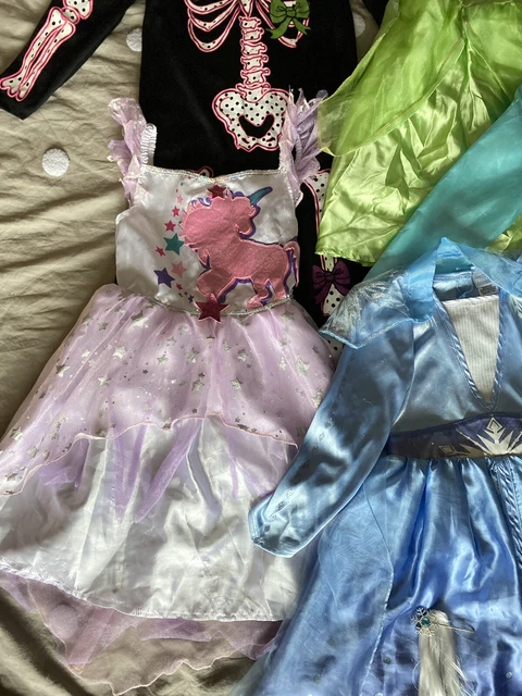 Girls Dress Up Clothes Bundle Age 5-6 years Disney Frozen Brave Merida Tinkerbel 8